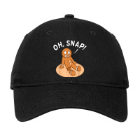 Oh Snap Freak Funny Amputee Prosthetic Surgery Graphic Adjustable Cap | Artistshot