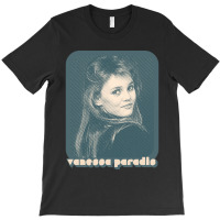 Vanessa Paradis Retro Style 80s Francophile Design Gift T-shirt | Artistshot