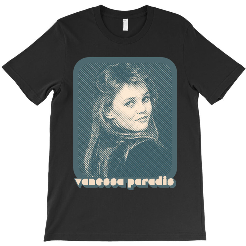 Vanessa Paradis Retro Style 80s Francophile Design Gift T-shirt | Artistshot