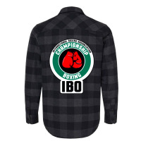 Ibo International Boxing Organization Flannel Shirt | Artistshot