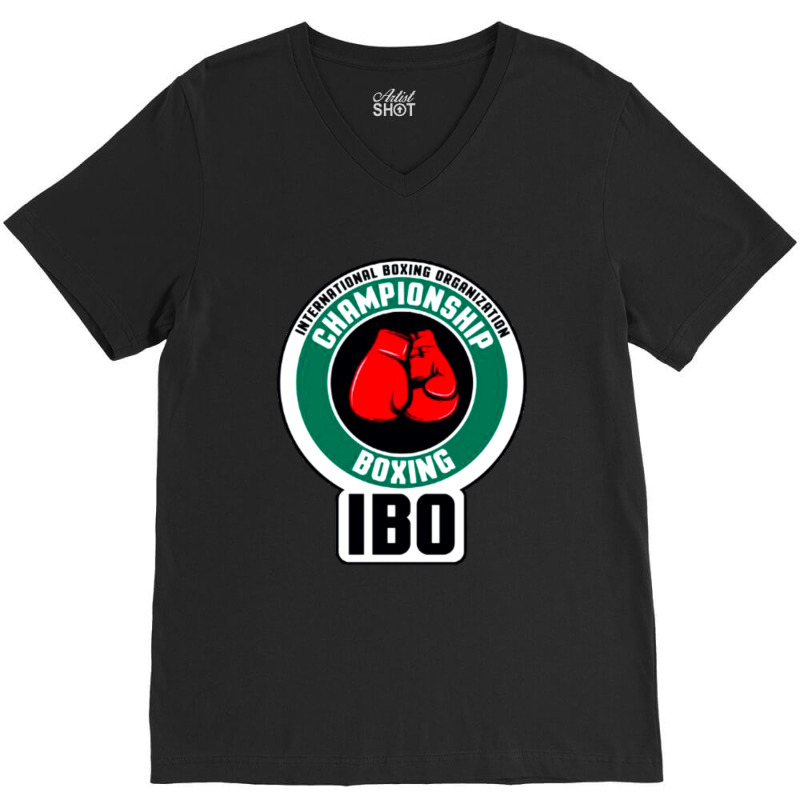 Ibo International Boxing Organization V-neck Tee | Artistshot