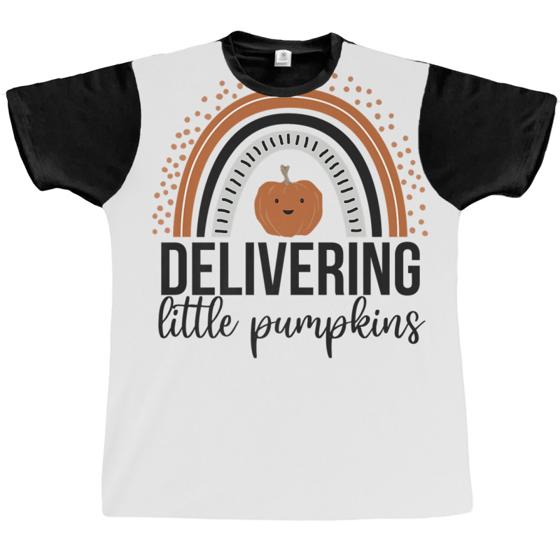 We Deliver The Cutest Little Pumpkins Graphic T-shirt by siniszeger | Artistshot