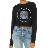 Stargate Earth Emblem Cropped Sweater | Artistshot