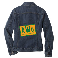 Kerry World Order Gold Ladies Denim Jacket | Artistshot