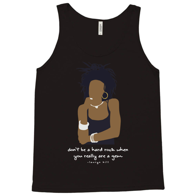 Creme Album Lauryn Hill Minimalist Portrait Hip Hop Tee Artist Tank Top by erbkanfonkwe9 | Artistshot