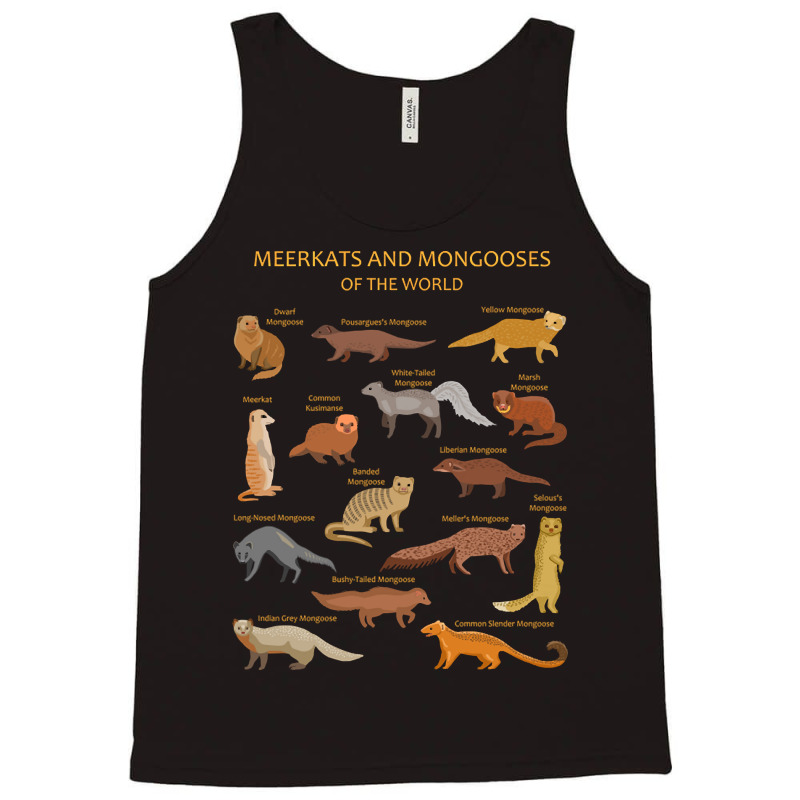 Trending Meerkat And Mongoose Species Tank Top by Ledford Leslie | Artistshot