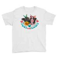 Hogs And Kisses Pigs Youth Tee | Artistshot