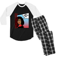 Don't Waste My Time - Time Is Money Men's 3/4 Sleeve Pajama Set | Artistshot