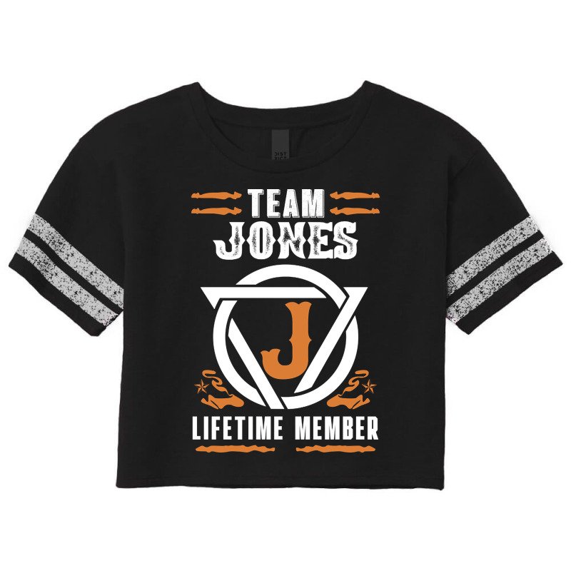 Limited Edition Family Name Team Jones Lifetime Member Scorecard Crop Tee by bummercaught | Artistshot