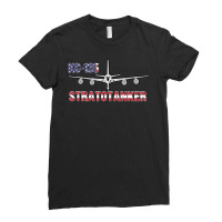 Limited Edition Kc135 Stratotanker Air Force Pilot- American Flag Ladies Fitted T-shirt | Artistshot