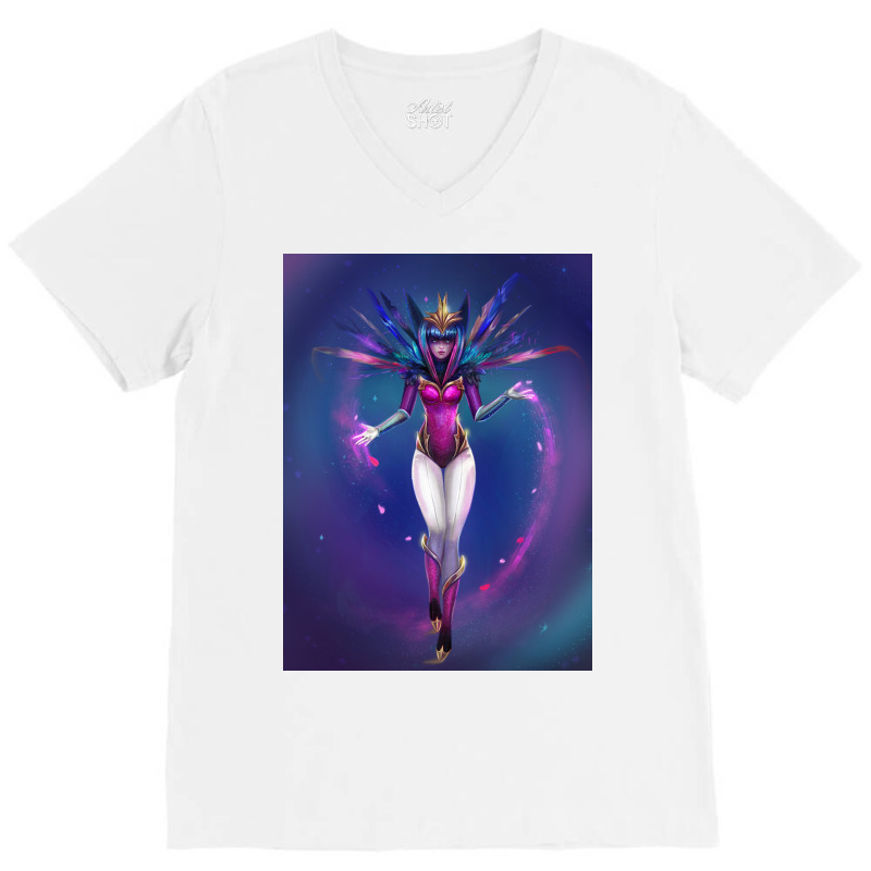 Walking Pegasus V-Neck Tee by cevassanadel | Artistshot