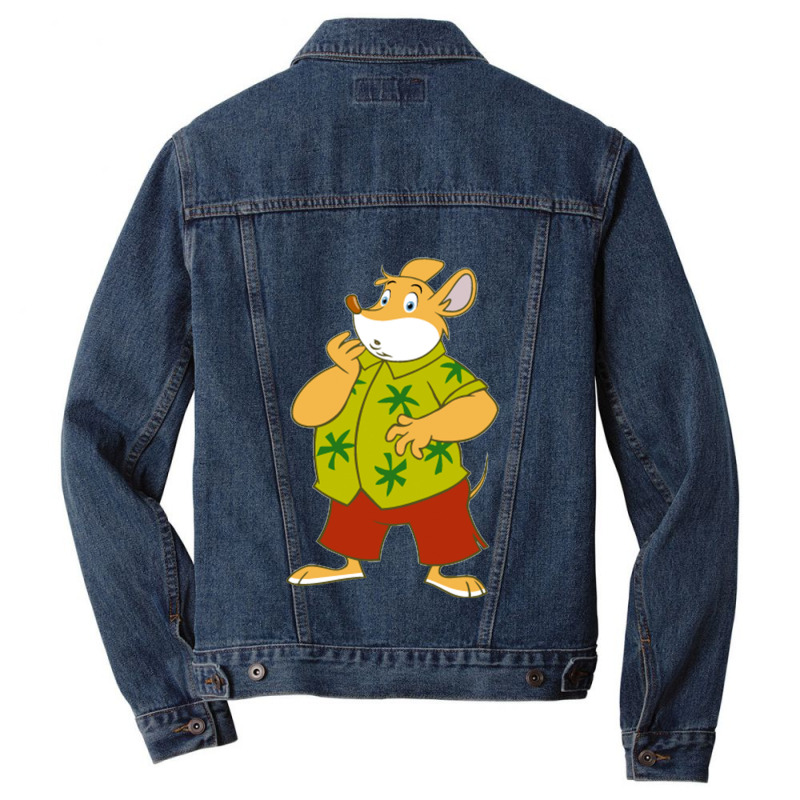 Trap Stilton Geronimo   1 Men Denim Jacket | Artistshot