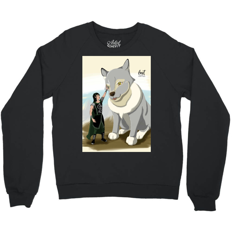 Young Lady Crewneck Sweatshirt by cevassanadel | Artistshot