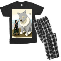 Young Lady Men's T-shirt Pajama Set | Artistshot