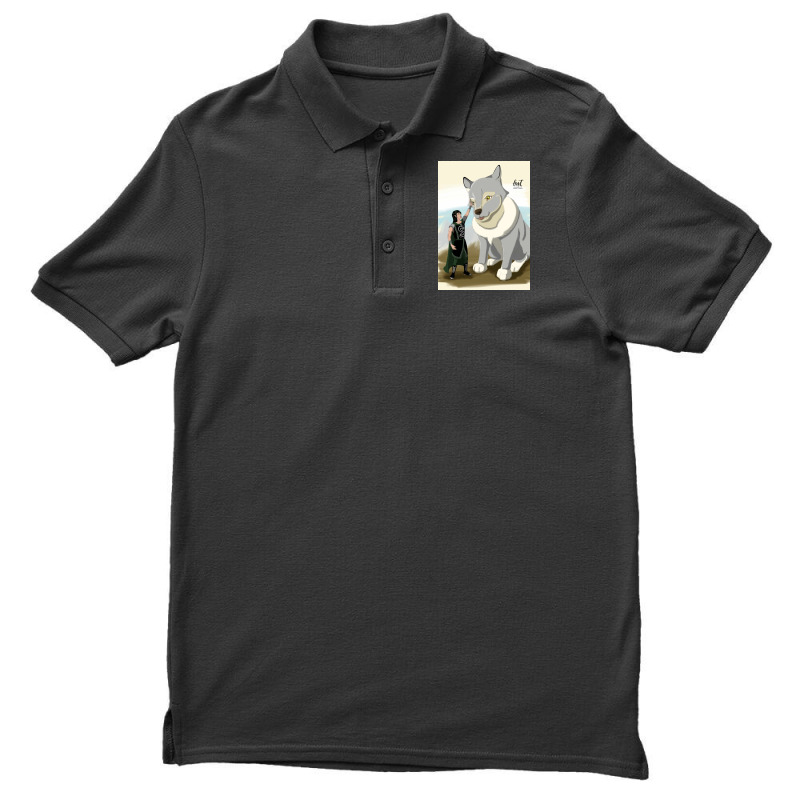 Young Lady Men's Polo Shirt by cevassanadel | Artistshot