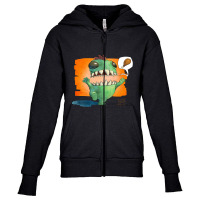 Trending Nom Nom Nom Youth Zipper Hoodie | Artistshot