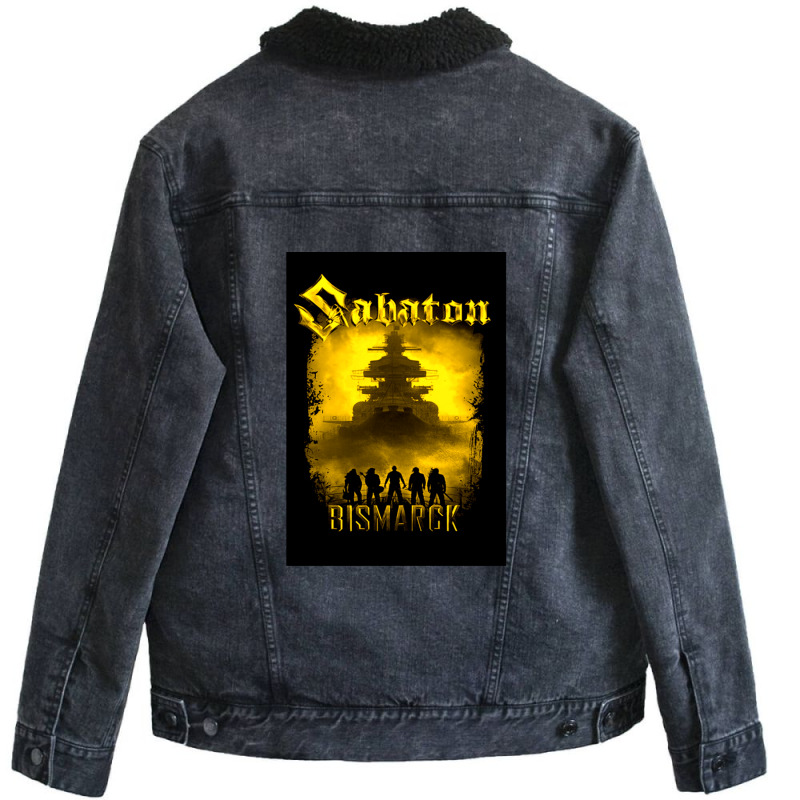 Big Armor Of Sabaton Unisex Sherpa-lined Denim Jacket | Artistshot