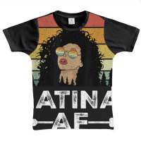 Retro Latina Af Shirt Vintage Latinas Gift For Latino Women Graphic Youth T-shirt | Artistshot