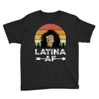 Retro Latina Af Shirt Vintage Latinas Gift For Latino Women Youth Tee | Artistshot