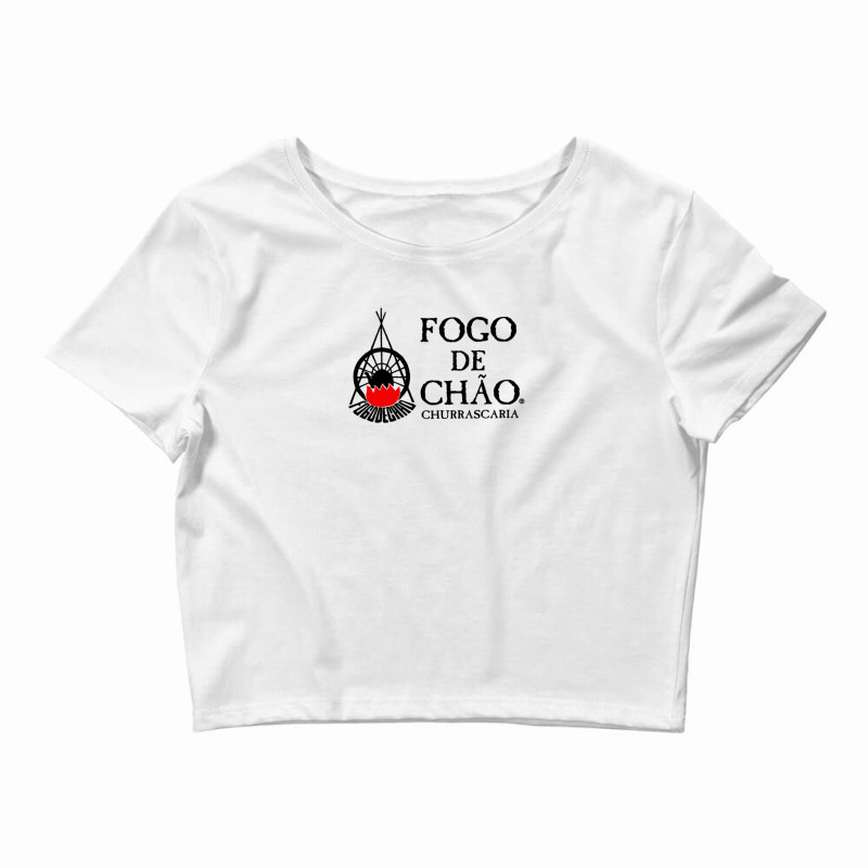 Retro Fogo De Specialchao Churrascaria Old Boy Crop Top by TerriBeverly | Artistshot