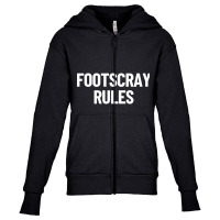 Limited Edition Footscray Rules Victoria Australia Capital City Youth Zipper Hoodie | Artistshot