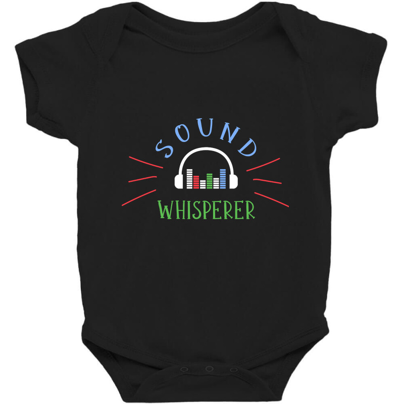 Hot Trend Sound Whisperer Sound Engineer Audio Engineer Baby Bodysuit by Jankonen637 | Artistshot