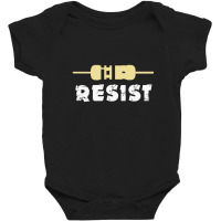 Electronic T Shirt   Funny Electrician Electrical Engineering Engineer Baby Bodysuit | Artistshot