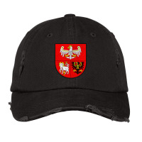 Warmian Masurian Voivodeship Poland Coat Of Arms Vintage Cap | Artistshot