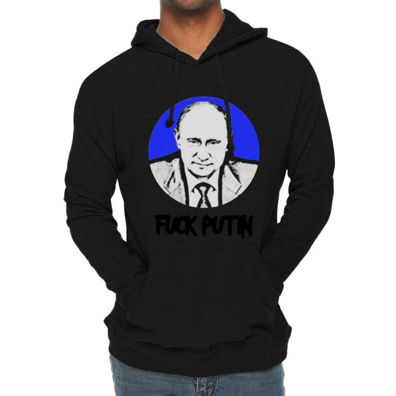 Fuck Putin Anti Vladimir Putin Lightweight Hoodie by Showa | Artistshot