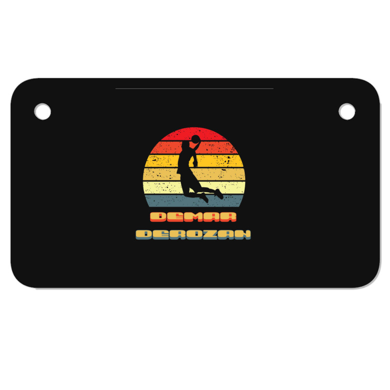 Demar Derozn Design Lover All Products 1 Motorcycle License Plate | Artistshot