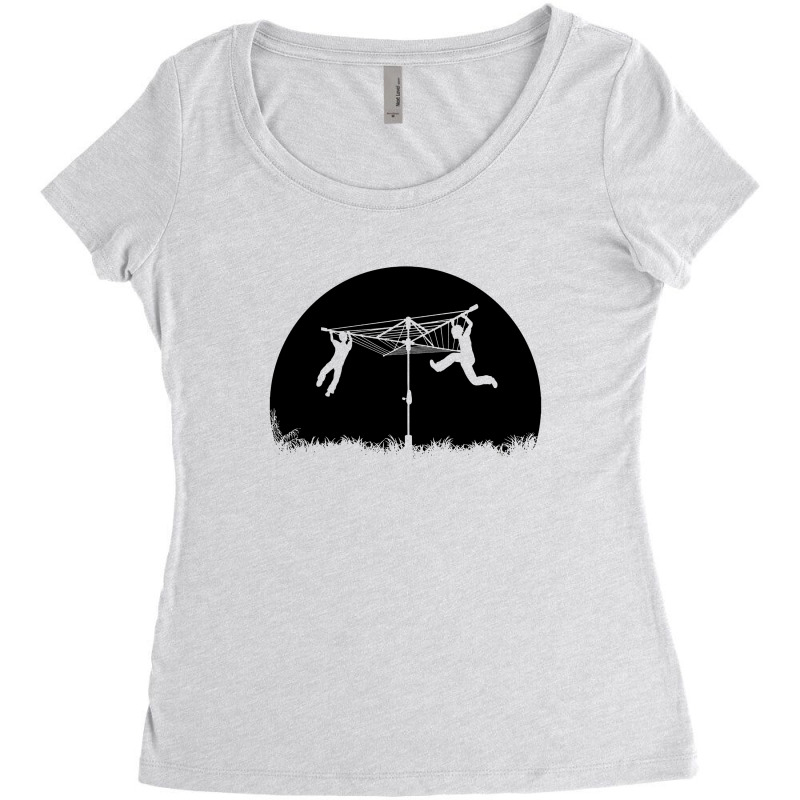 Merry Go Sunset Women's Triblend Scoop T-shirt by cutmemey | Artistshot