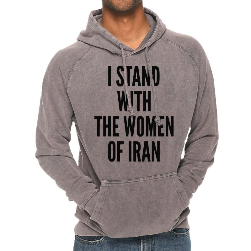 I Stand With The Women Of Iran, Iranian Revolution, Nohijab Pullover H Vintage Hoodie | Artistshot