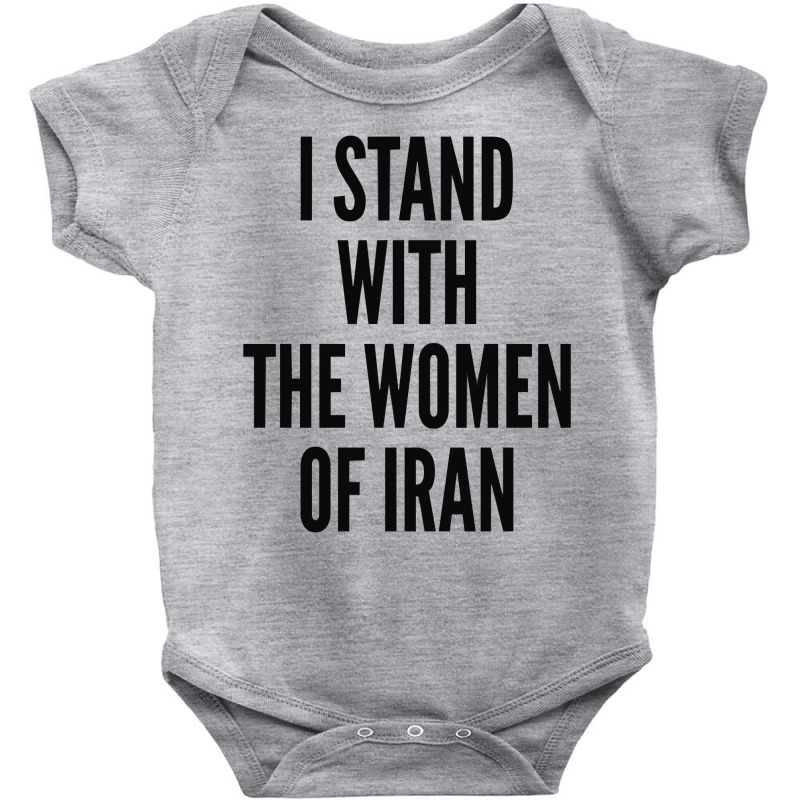 I Stand With The Women Of Iran, Iranian Revolution, Nohijab Pullover H Baby Bodysuit | Artistshot