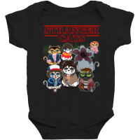 Limited Edition Stranger Cats Baby Bodysuit | Artistshot