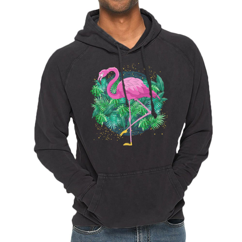 Flamingo T  Shirt Tropical Flamingo Bird Botanical Flamingos T  Shirt Vintage Hoodie | Artistshot