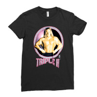 Triple H, The Game, Triple H, Triple, H, Triple H Vintage, Triple H Ar Ladies Fitted T-shirt | Artistshot