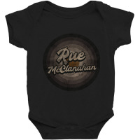 Hot Trend Retro Black White -rue Mcclanahan Baby Bodysuit | Artistshot