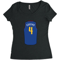 Demarcus Cousins Jersey 112 Women's Triblend Scoop T-shirt | Artistshot