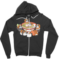 Saint Bernard T  Shirt Saint Bernard Ramen Sushi T  Shirt Zipper Hoodie | Artistshot