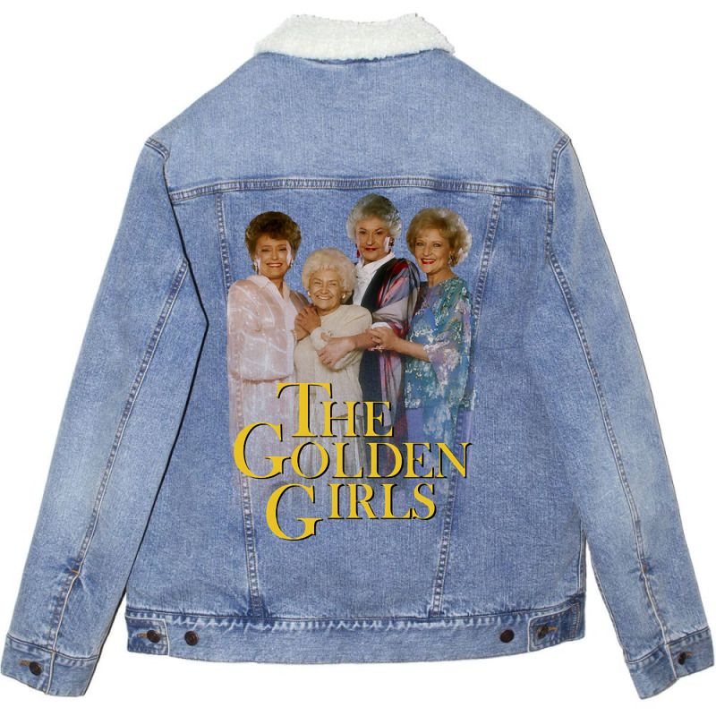 Hot Trend The Golden Girls-kshom Unisex Sherpa-Lined Denim Jacket by macklinsampson | Artistshot