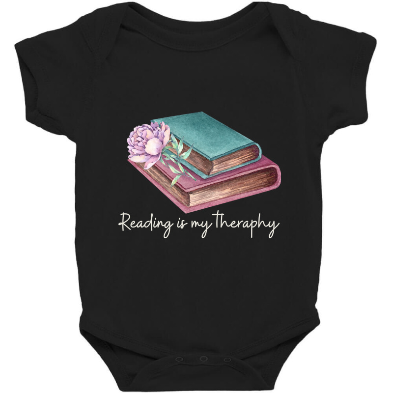 Limited Edition Reading Is My Theraphy 79 Baby Bodysuit by Crews Micki | Artistshot