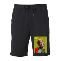 Martians Attack The Earth Can We Defend Ourselves Fleece Short | Artistshot