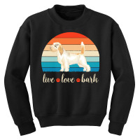 Petit Basset Griffon Vendeen T  Shirt Live Love Bark Petit Basset Grif Youth Sweatshirt | Artistshot