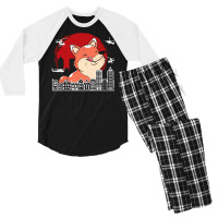 Shiba T  Shirt Japanese Dog Cute Shiba T  Shirt Men's 3/4 Sleeve Pajama Set | Artistshot