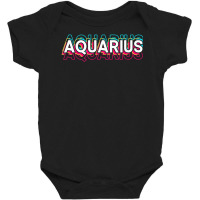 Trending Aquarius Constellation Astrology Aquarius Baby Bodysuit | Artistshot