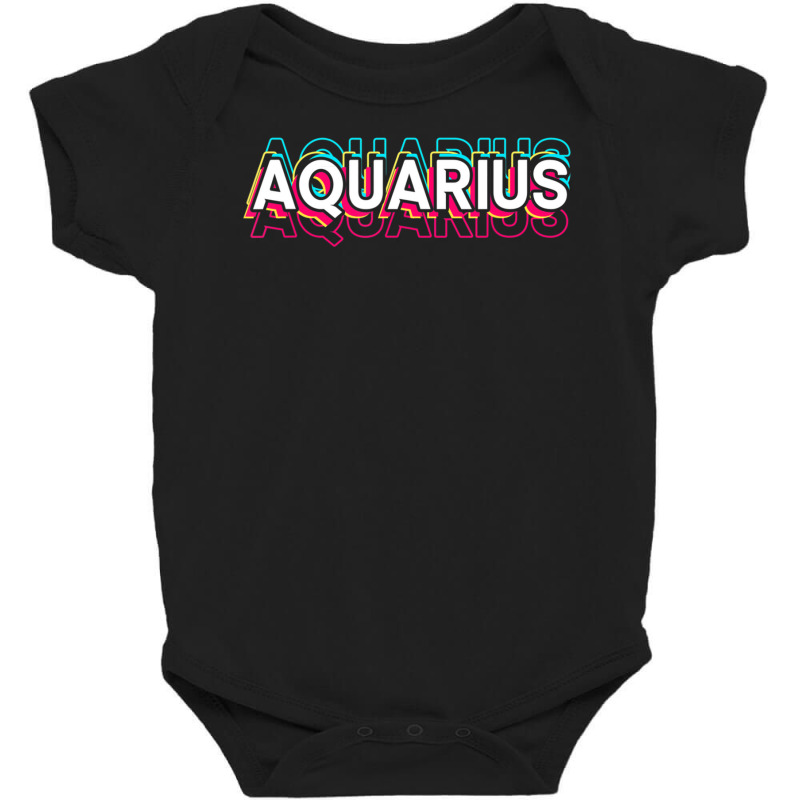 Trending Aquarius Constellation Astrology Aquarius Baby Bodysuit by michaelyounger19 | Artistshot