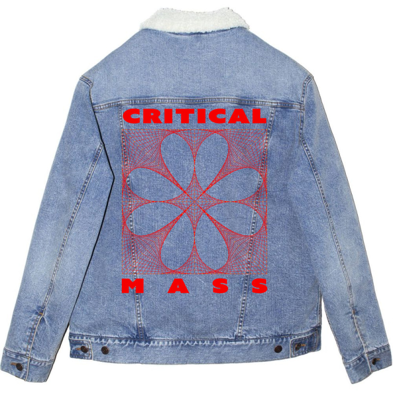 Critical Mass Unisex Sherpa-Lined Denim Jacket by AbeaJuanje | Artistshot