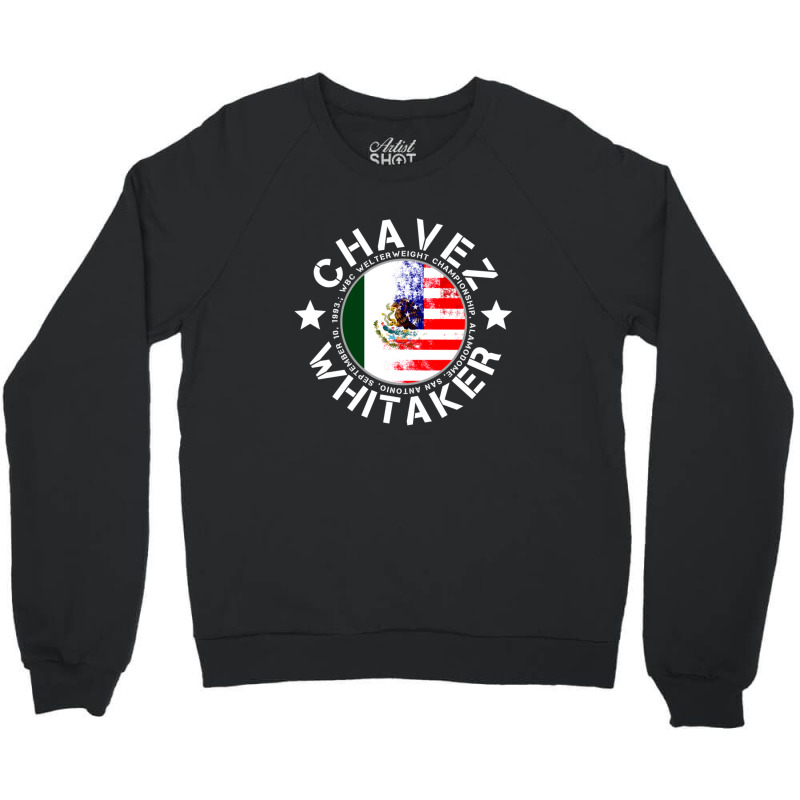 Chavez Vs Whitaker Boxing Match Crewneck Sweatshirt | Artistshot