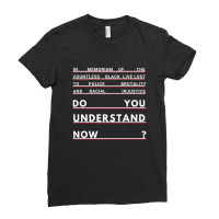 Do You Understand Now  61 Ladies Fitted T-shirt | Artistshot