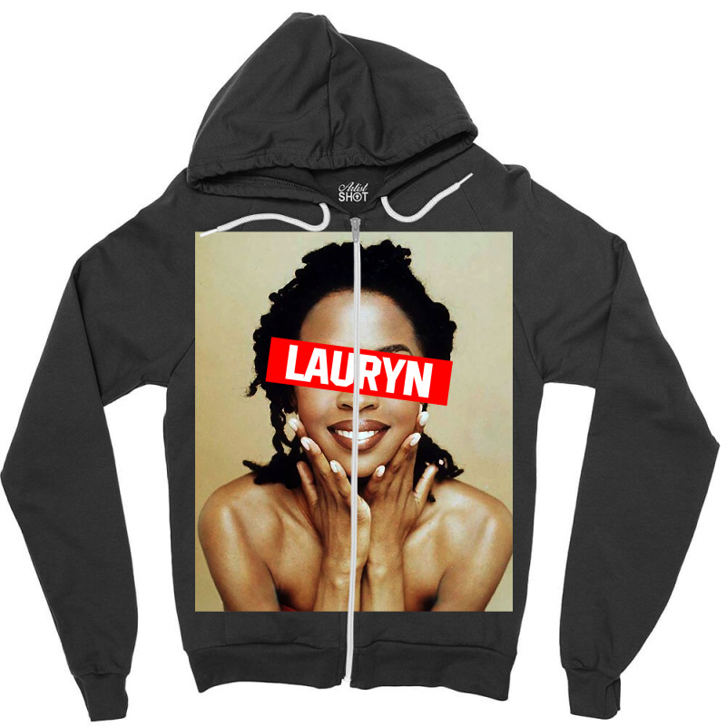 Music Retro Singer Lauryn Songwriter Hil Cute Graphic Gift Zipper Hoodie | Artistshot